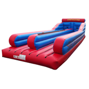 giant inflatable bungee run games